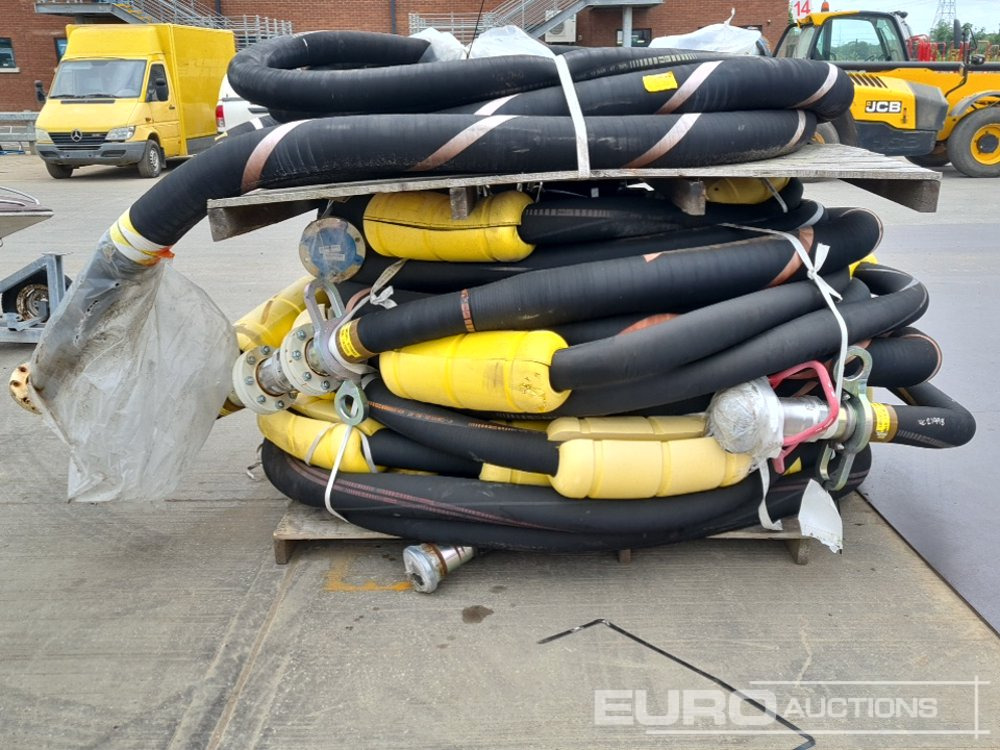 IVG Selection of Various Size Floating Rubber Hoses & Fittings (3 Pallets of), Tension Netting & Ropes System (5 Pallets of) - Attrezzatura da costruzione: foto 3 IVG Selection of Various Size Floating Rubber Hoses & Fittings (3 Pallets of), Tension Netting & Ropes System (5 Pallets of) - Attrezzatura da costruzione: foto 3