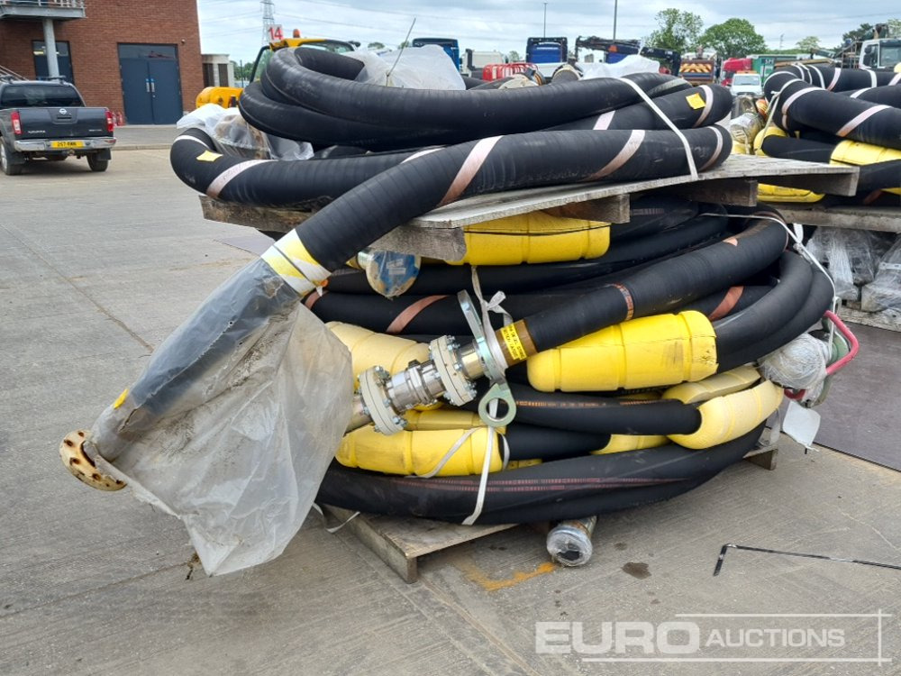 IVG Selection of Various Size Floating Rubber Hoses & Fittings (3 Pallets of), Tension Netting & Ropes System (5 Pallets of) - Attrezzatura da costruzione: foto 2 IVG Selection of Various Size Floating Rubber Hoses & Fittings (3 Pallets of), Tension Netting & Ropes System (5 Pallets of) - Attrezzatura da costruzione: foto 2