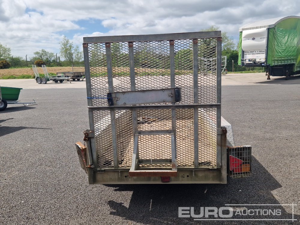 Indespension 2600Kg Twin Axle Plant Trailer, Ramp - Rimorchio trasporto macchine operatrici: foto 4 Indespension 2600Kg Twin Axle Plant Trailer, Ramp - Rimorchio trasporto macchine operatrici: foto 4