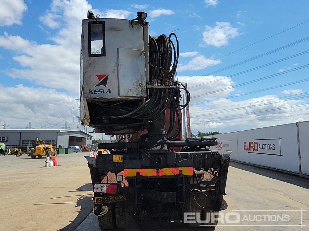 MAN 8x4 Flatbed Timber Lorry, Rear Mounted Kesla 2012T Hydraulic Crane With Cab, Hydraulic Rotating Log Grab, Manual Gearbox - Autocarro con pianale/ Cassone fisso: foto 4 MAN 8x4 Flatbed Timber Lorry, Rear Mounted Kesla 2012T Hydraulic Crane With Cab, Hydraulic Rotating Log Grab, Manual Gearbox - Autocarro con pianale/ Cassone fisso: foto 4