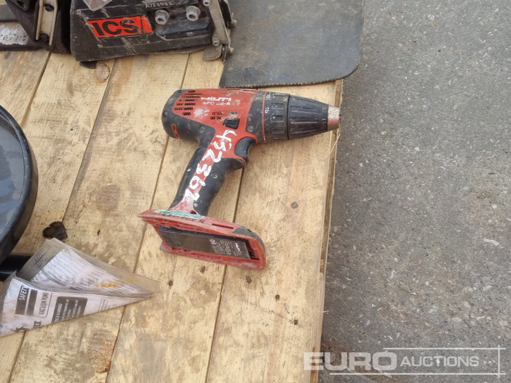 Attrezzatura da costruzione Makita 110Volt Drill, 110Volt Die Grinder, 110Volt 9" Grinder, 110Volt Rip Saw, 110Volt Jig Saw, Petrol Chainsaw Body, Hilti Battery Metal Construction Driver, Hilti 110 Volt Hammer Drill, Hilti Batte: foto 9
