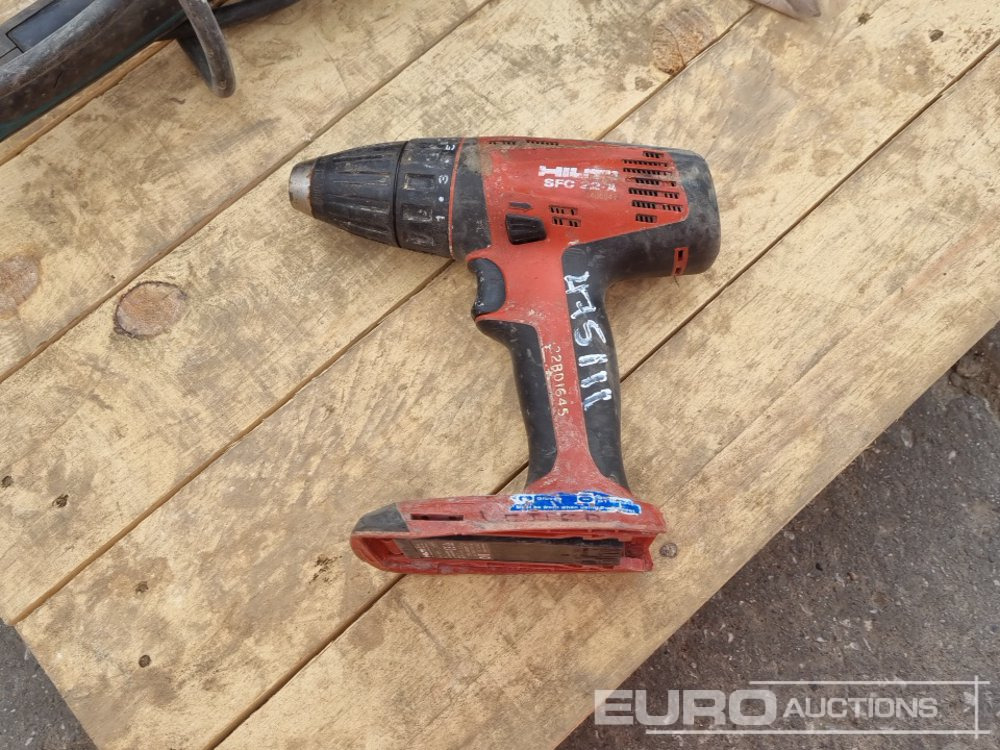 Attrezzatura da costruzione Makita 110Volt Drill, 110Volt Die Grinder, 110Volt 9" Grinder, 110Volt Rip Saw, 110Volt Jig Saw, Petrol Chainsaw Body, Hilti Battery Metal Construction Driver, Hilti 110 Volt Hammer Drill, Hilti Batte: foto 10