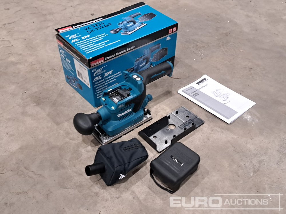 Makita 18 Volt Cordless Sander - Attrezzature per officina: foto 3 Makita 18 Volt Cordless Sander - Attrezzature per officina: foto 3