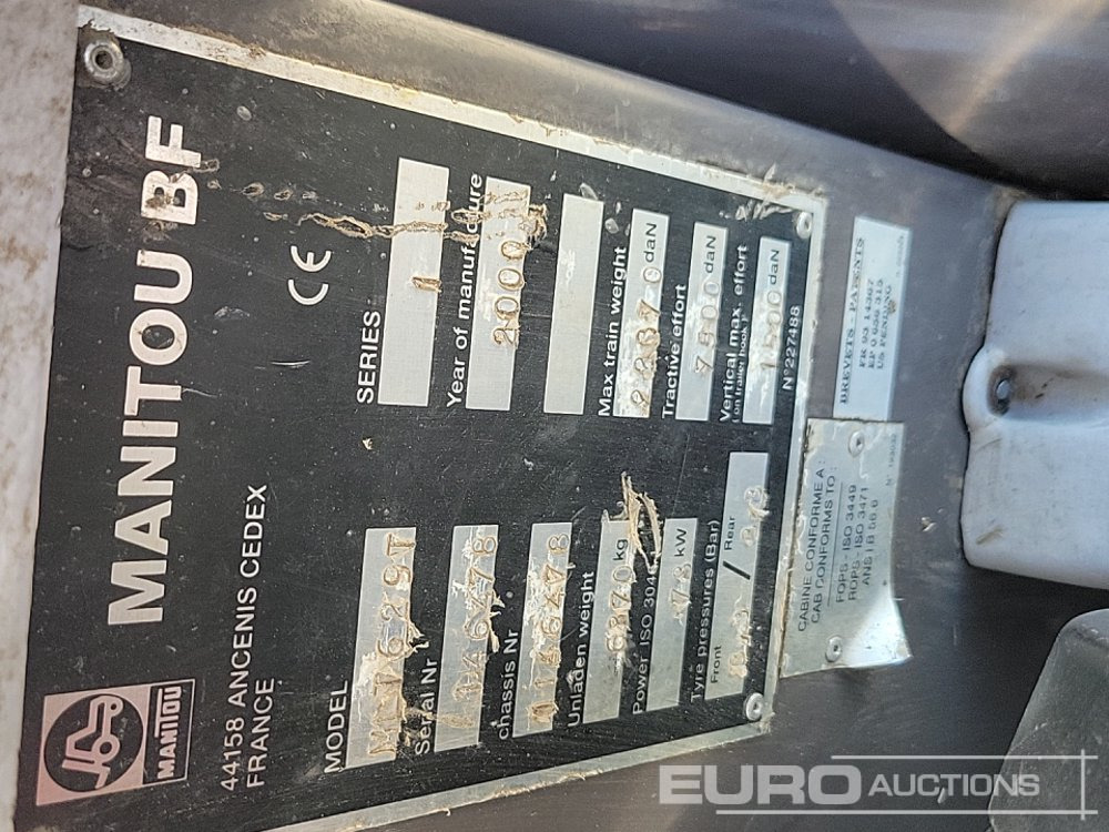 Sollevatore telescopico Manitou MLT629T: foto 48