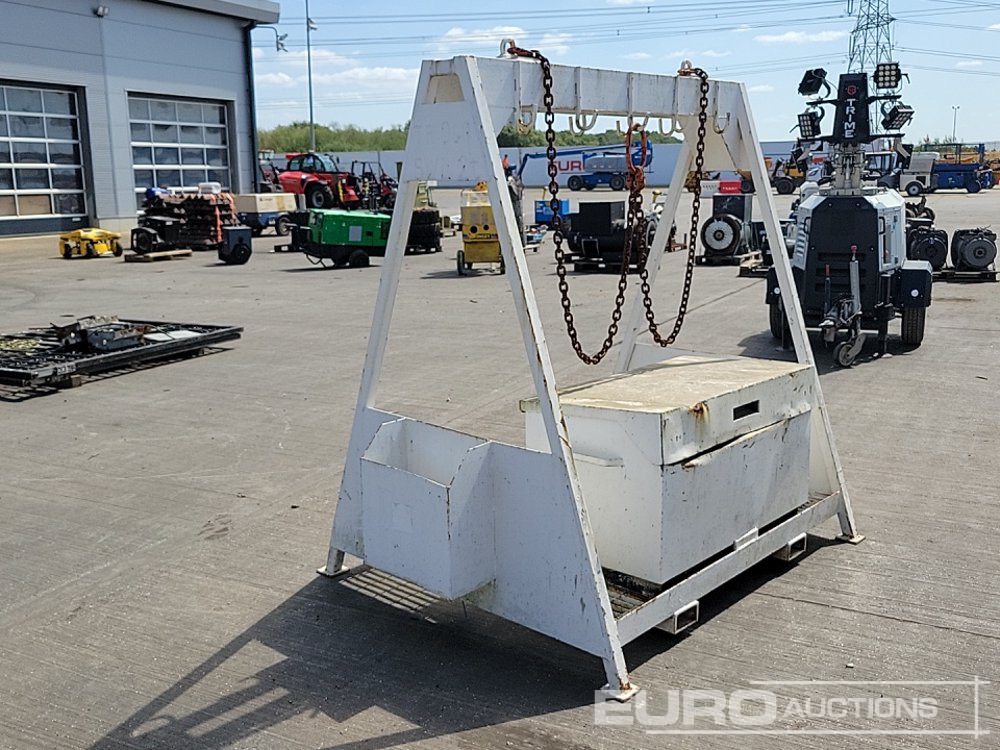 Mezzo di movimentazione Lifting Chains Storage Rack, Steel Tool Chest: foto 7