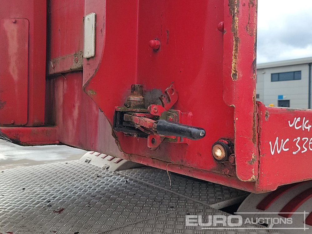 Semirimorchio cassonato/ Pianale Montracon Tri Axle Flat Bed Trailer: foto 38