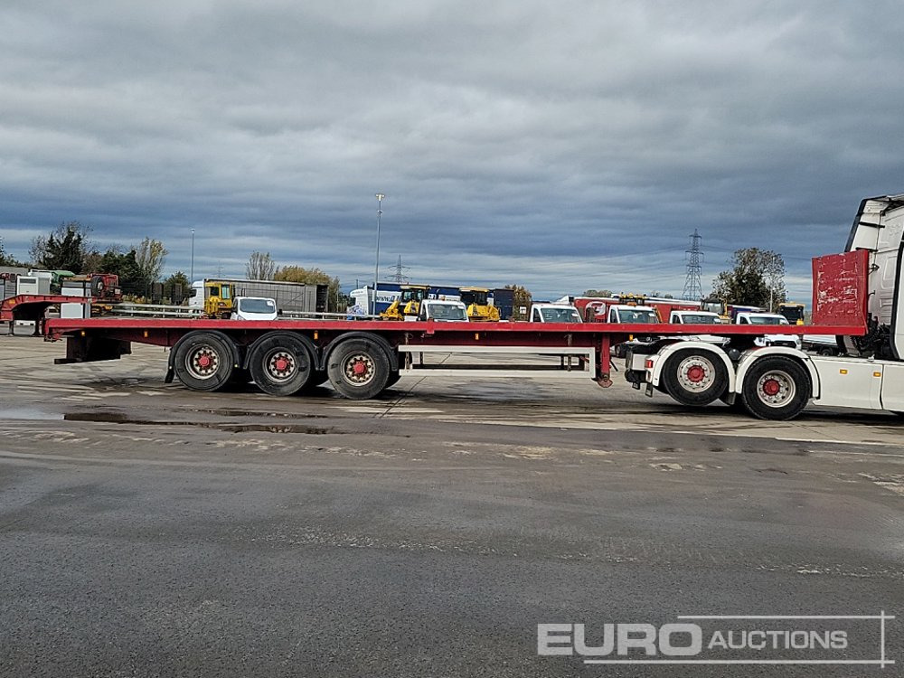 Semirimorchio cassonato/ Pianale Montracon Tri Axle Flat Bed Trailer: foto 6