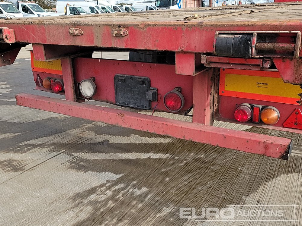 Semirimorchio cassonato/ Pianale Montracon Tri Axle Flat Bed Trailer: foto 16