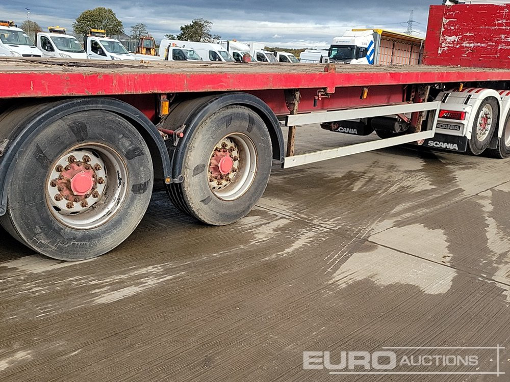 Semirimorchio cassonato/ Pianale Montracon Tri Axle Flat Bed Trailer: foto 22