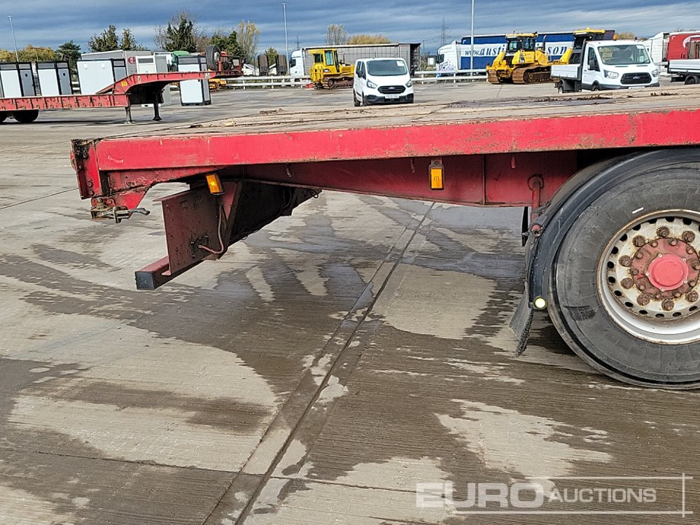 Semirimorchio cassonato/ Pianale Montracon Tri Axle Flat Bed Trailer: foto 21