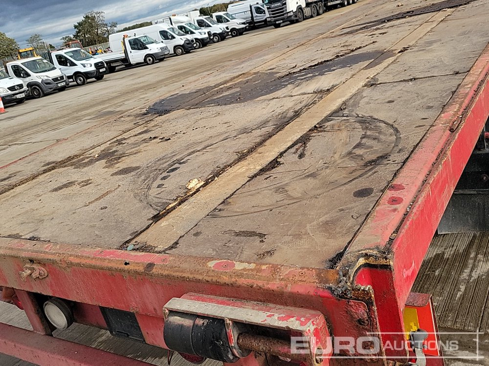 Semirimorchio cassonato/ Pianale Montracon Tri Axle Flat Bed Trailer: foto 18