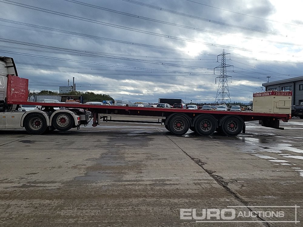 Montracon Tri Axle Flat Bed Trailer - Semirimorchio cassonato/ Pianale: foto 2 Montracon Tri Axle Flat Bed Trailer - Semirimorchio cassonato/ Pianale: foto 2