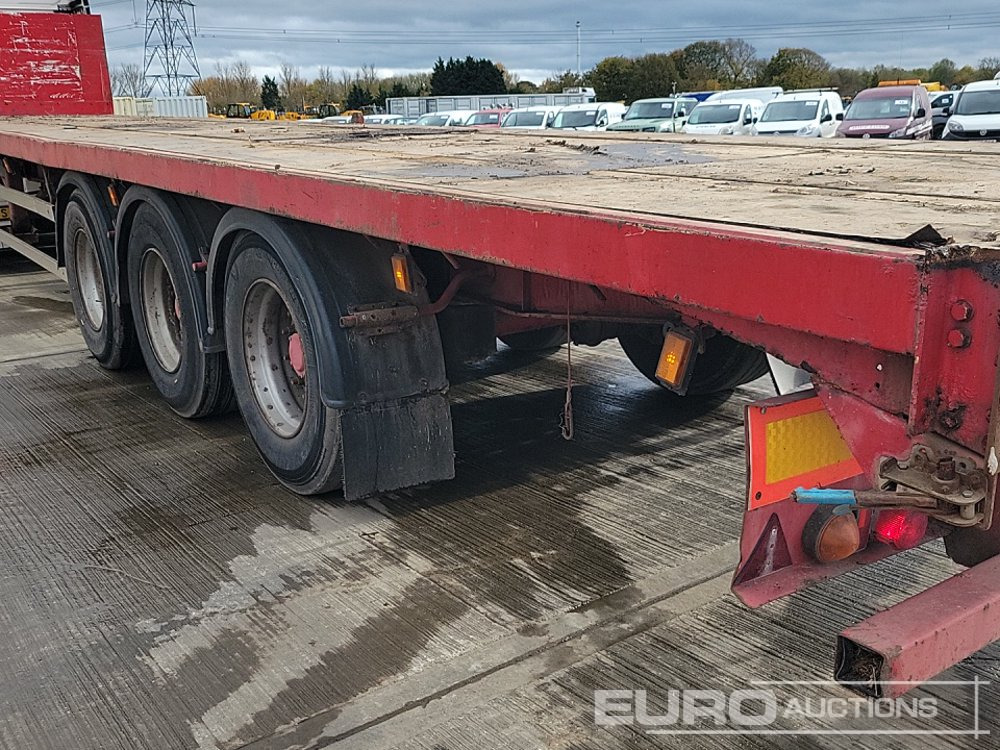 Semirimorchio cassonato/ Pianale Montracon Tri Axle Flat Bed Trailer: foto 30
