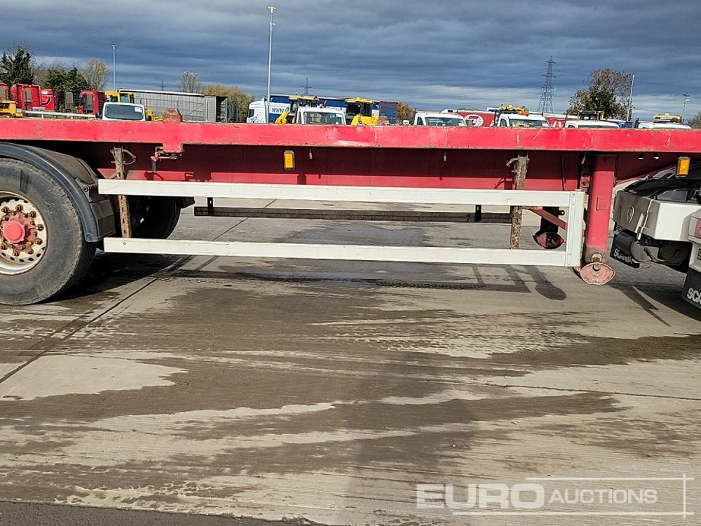 Semirimorchio cassonato/ Pianale Montracon Tri Axle Flat Bed Trailer: foto 23