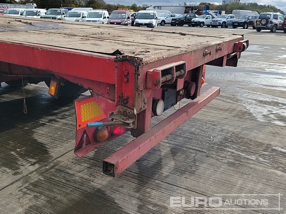 Semirimorchio cassonato/ Pianale Montracon Tri Axle Flat Bed Trailer: foto 29