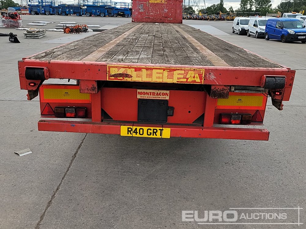 Montracon Tri Axle Flatbed Trailer - Semirimorchio cassonato/ Pianale: foto 4 Montracon Tri Axle Flatbed Trailer - Semirimorchio cassonato/ Pianale: foto 4