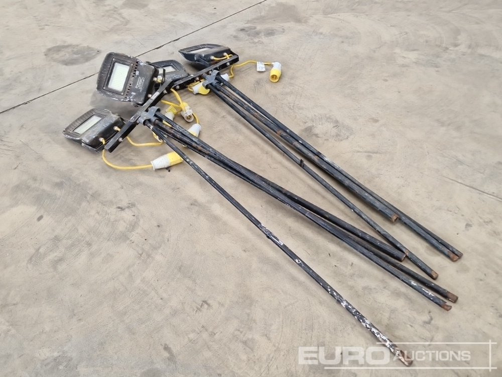 Attrezzatura da costruzione Nightsearcher 110 Volt LED Tripod Work Light (2 of): foto 7