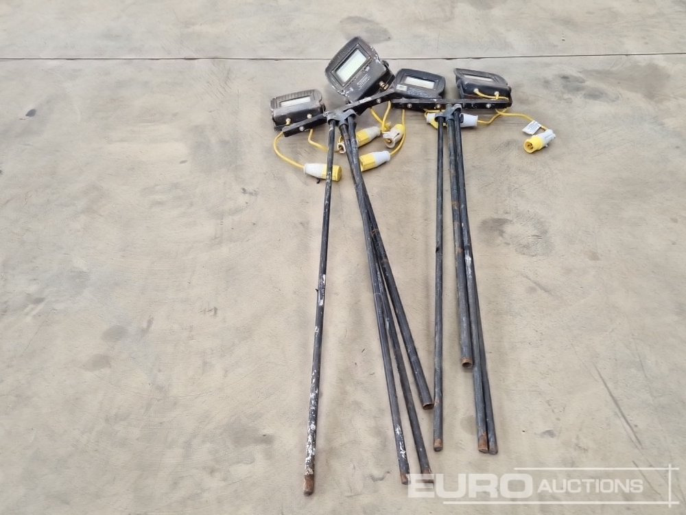 Attrezzatura da costruzione Nightsearcher 110 Volt LED Tripod Work Light (2 of): foto 8