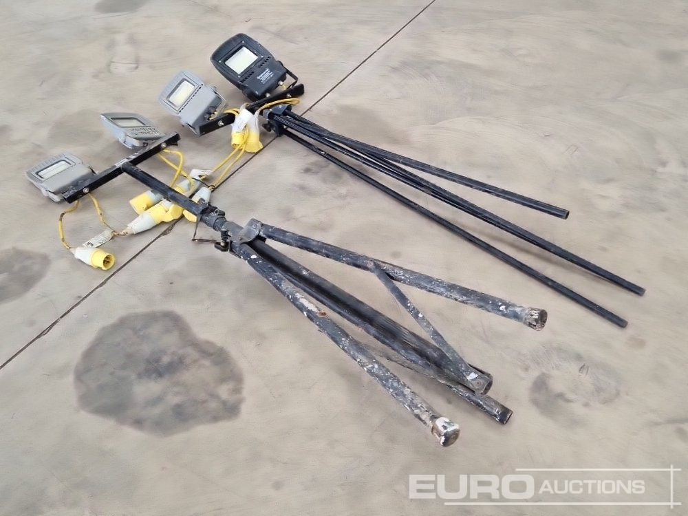 Attrezzatura da costruzione Nightsearcher 110 Volt LED Tripod Work Light (2 of): foto 7
