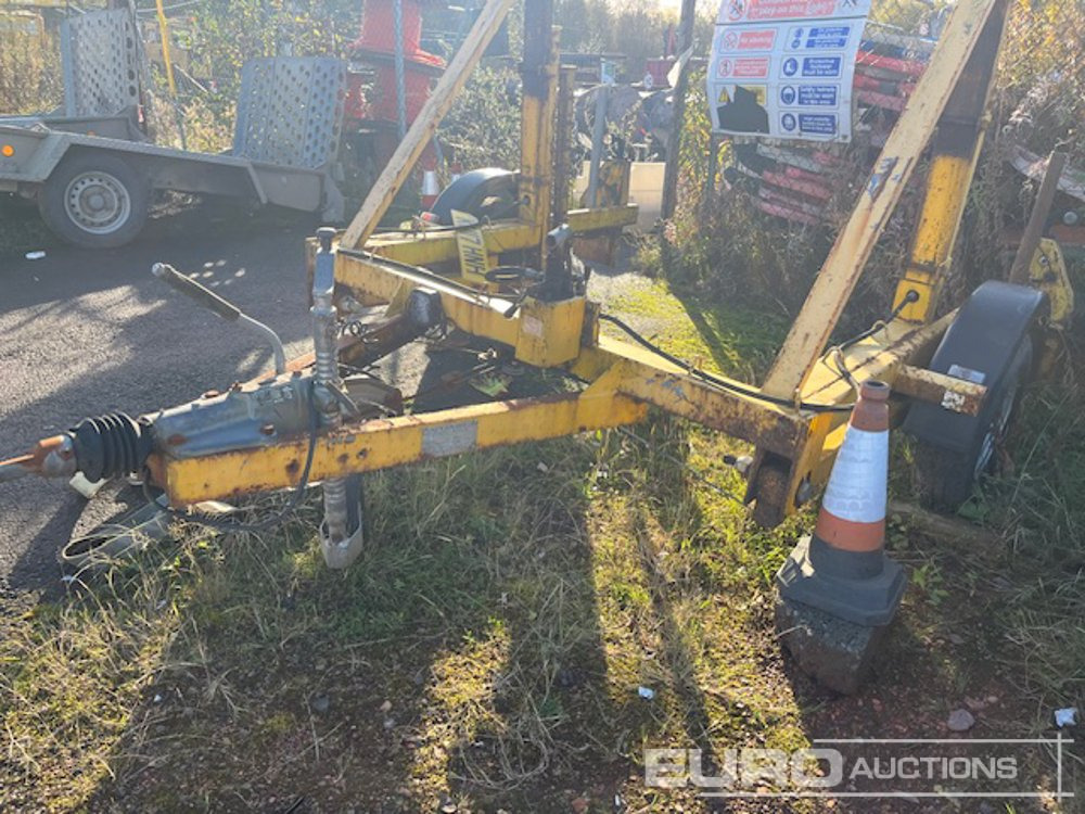 Ritelite Single axle Cable Drum Trailer - Rimorchio trasporto macchine operatrici: foto 1 Ritelite Single axle Cable Drum Trailer - Rimorchio trasporto macchine operatrici: foto 1