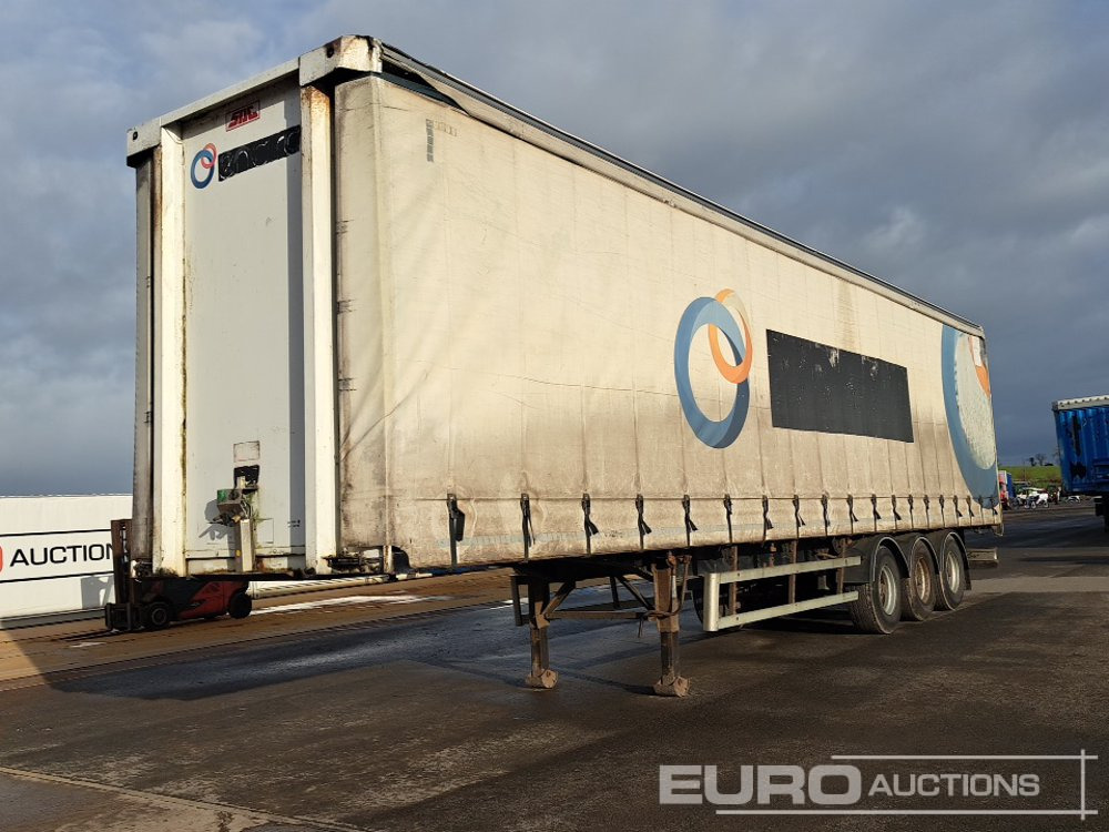 SDC 45' Tri Axle Curtainsider, BPW Axles - Semirimorchio centinato: foto 1 SDC 45' Tri Axle Curtainsider, BPW Axles - Semirimorchio centinato: foto 1
