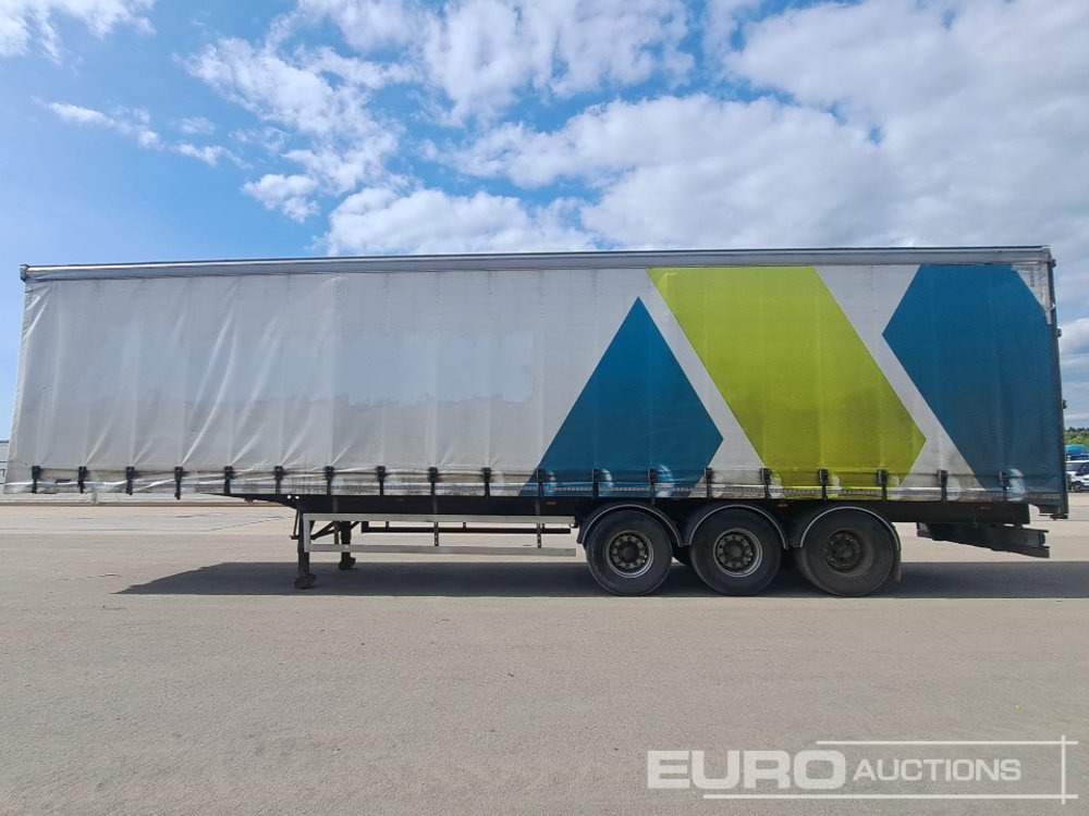 SDC 45' Tri Axle Curtainsider Trailer, BPW Axles, - Semirimorchio centinato: foto 2 SDC 45' Tri Axle Curtainsider Trailer, BPW Axles, - Semirimorchio centinato: foto 2