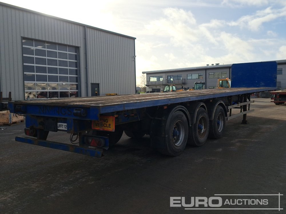 SDC 45' Tri Axle Flat Trailer, BPW Axles, Goal Post Sockets, Twist Locks - Semirimorchio cassonato/ Pianale: foto 5 SDC 45' Tri Axle Flat Trailer, BPW Axles, Goal Post Sockets, Twist Locks - Semirimorchio cassonato/ Pianale: foto 5
