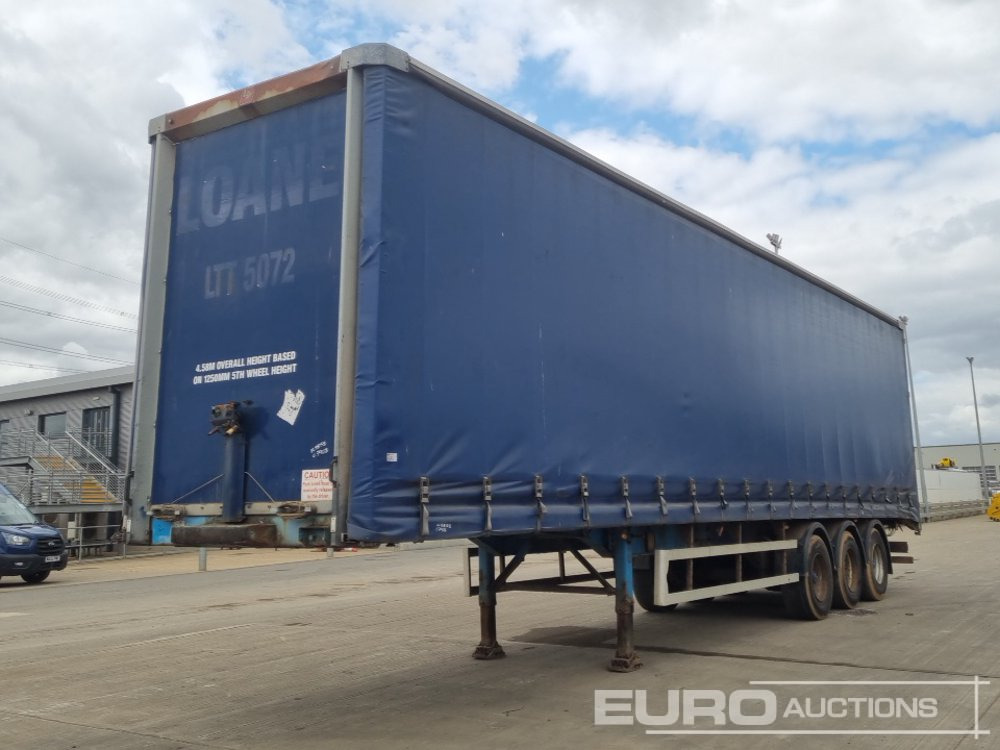 SDC Tri Axle Curtainsider Trailer - Semirimorchio centinato: foto 1 SDC Tri Axle Curtainsider Trailer - Semirimorchio centinato: foto 1