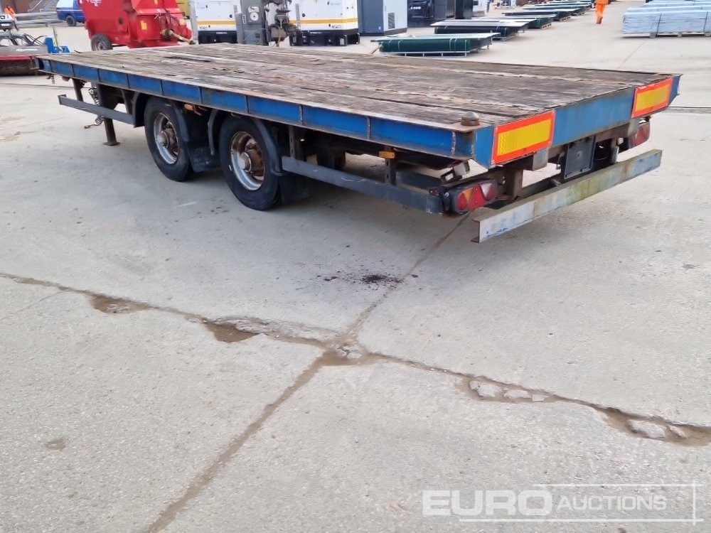 SDC Twin Axle Drag Flat Trailer, Twist & Locks, Air Brakes - Semirimorchio pianale ribassato: foto 5 SDC Twin Axle Drag Flat Trailer, Twist & Locks, Air Brakes - Semirimorchio pianale ribassato: foto 5