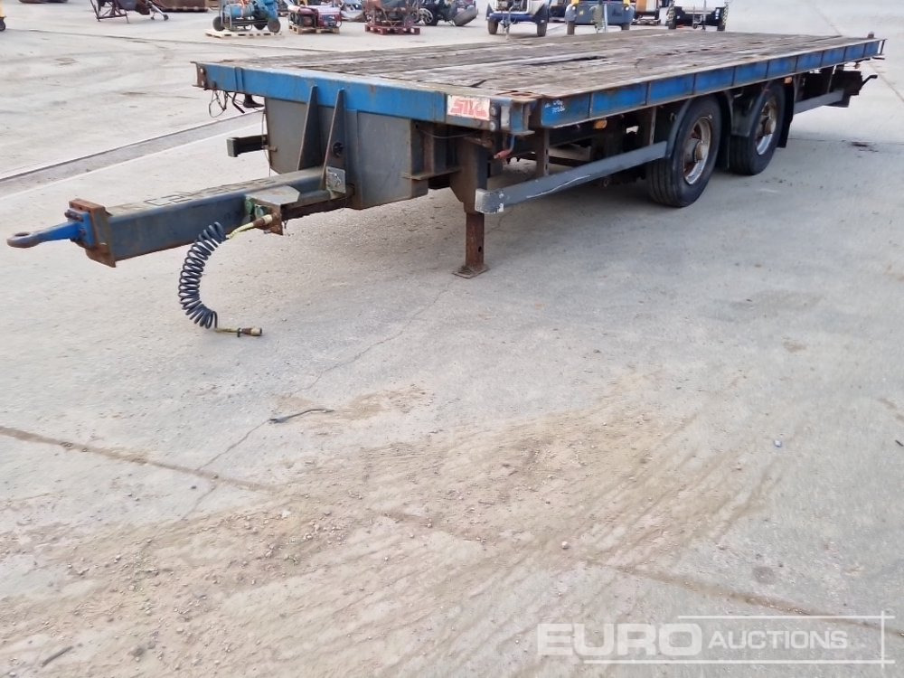 SDC Twin Axle Drag Flat Trailer, Twist & Locks, Air Brakes - Semirimorchio pianale ribassato: foto 1 SDC Twin Axle Drag Flat Trailer, Twist & Locks, Air Brakes - Semirimorchio pianale ribassato: foto 1