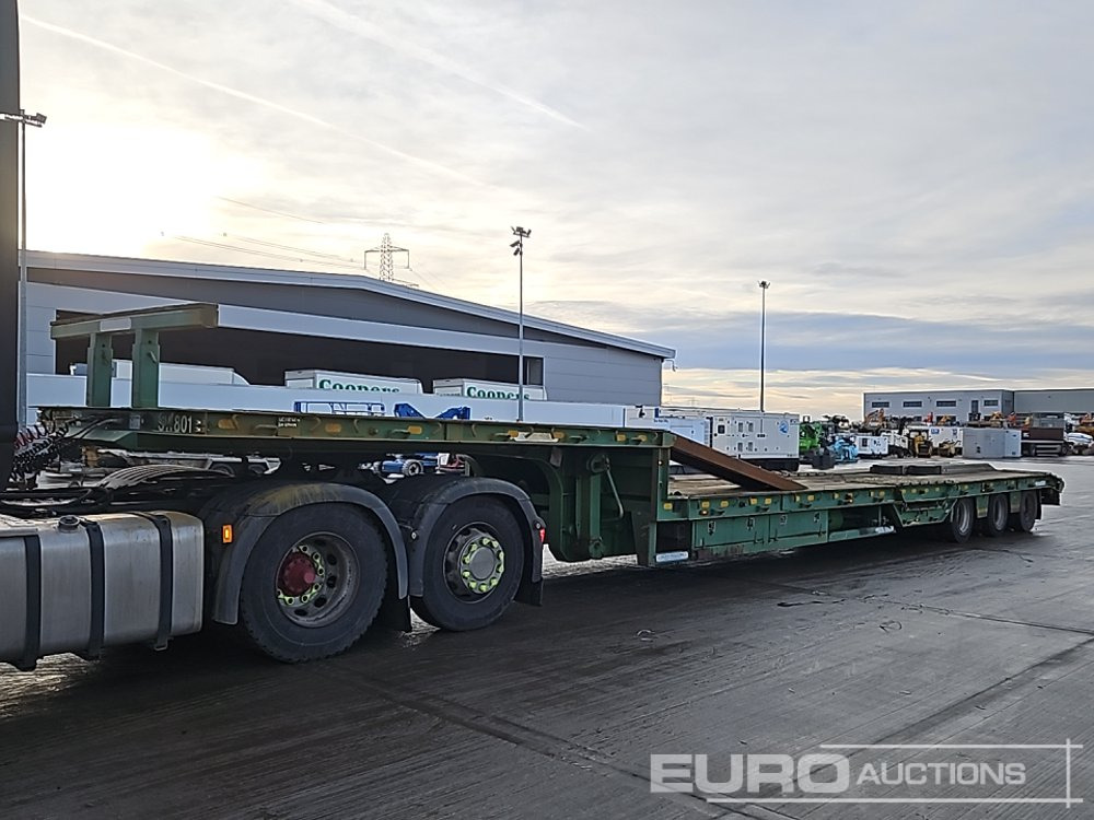 SM TRAILERS Tri Axle Extendable Stepframe Low Loader Trailer, Neck Ramps, Wheel Wells, Steel Ramps - Semirimorchio pianale ribassato: foto 1 SM TRAILERS Tri Axle Extendable Stepframe Low Loader Trailer, Neck Ramps, Wheel Wells, Steel Ramps - Semirimorchio pianale ribassato: foto 1