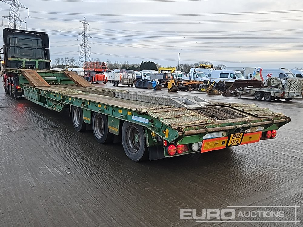 SM TRAILERS Tri Axle Extendable Stepframe Low Loader Trailer, Neck Ramps, Wheel Wells, Steel Ramps - Semirimorchio pianale ribassato: foto 3 SM TRAILERS Tri Axle Extendable Stepframe Low Loader Trailer, Neck Ramps, Wheel Wells, Steel Ramps - Semirimorchio pianale ribassato: foto 3