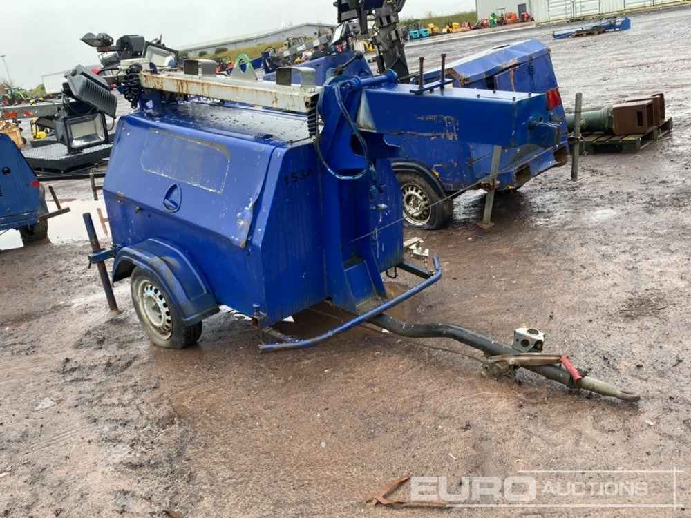 SMC Single Axle LED Lighting Tower, Kubota Engine - Torre faro: foto 4 SMC Single Axle LED Lighting Tower, Kubota Engine - Torre faro: foto 4