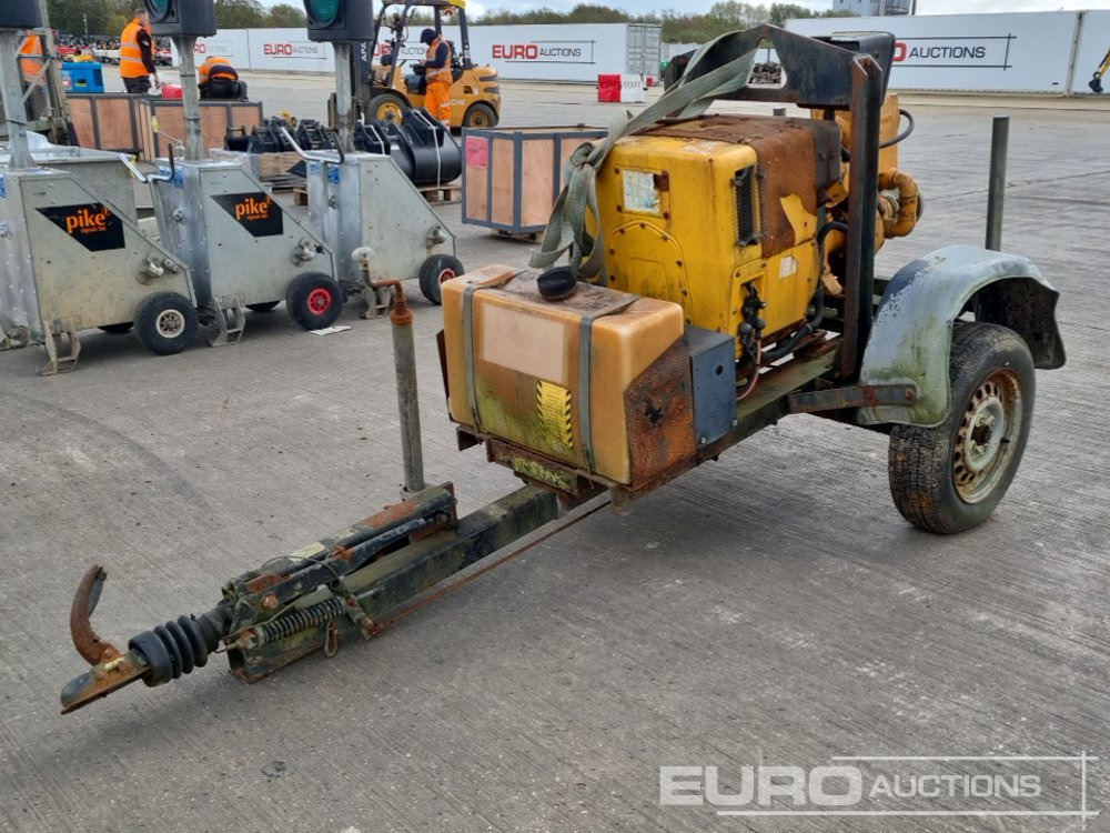 Single Axle 4" Water Pump, Hatz Engine - Pompa acqua: foto 1 Single Axle 4" Water Pump, Hatz Engine - Pompa acqua: foto 1