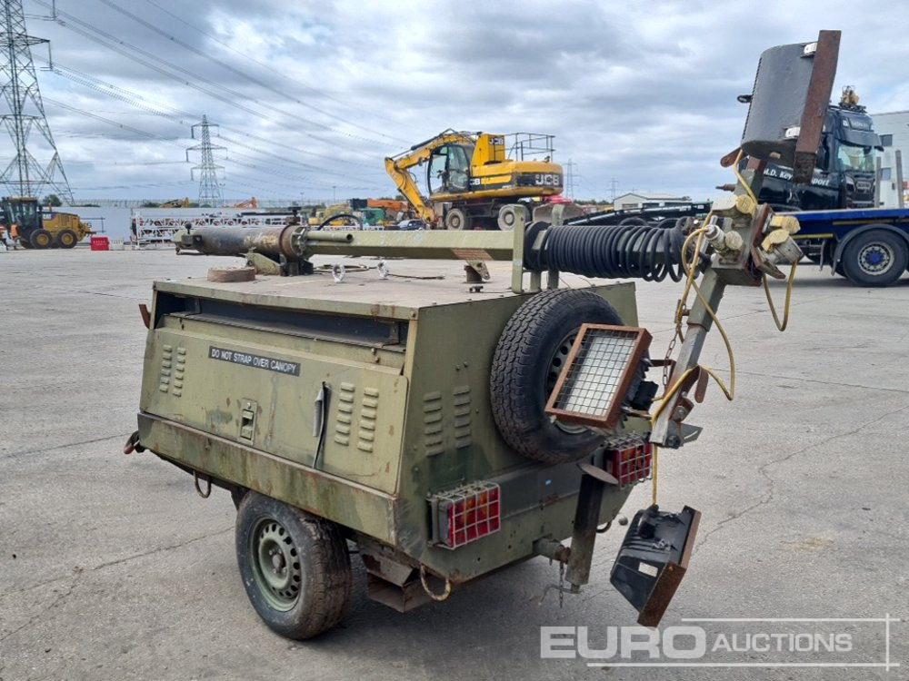 Single Axle Lighting Tower, Kubota Engine - Torre faro: foto 3 Single Axle Lighting Tower, Kubota Engine - Torre faro: foto 3