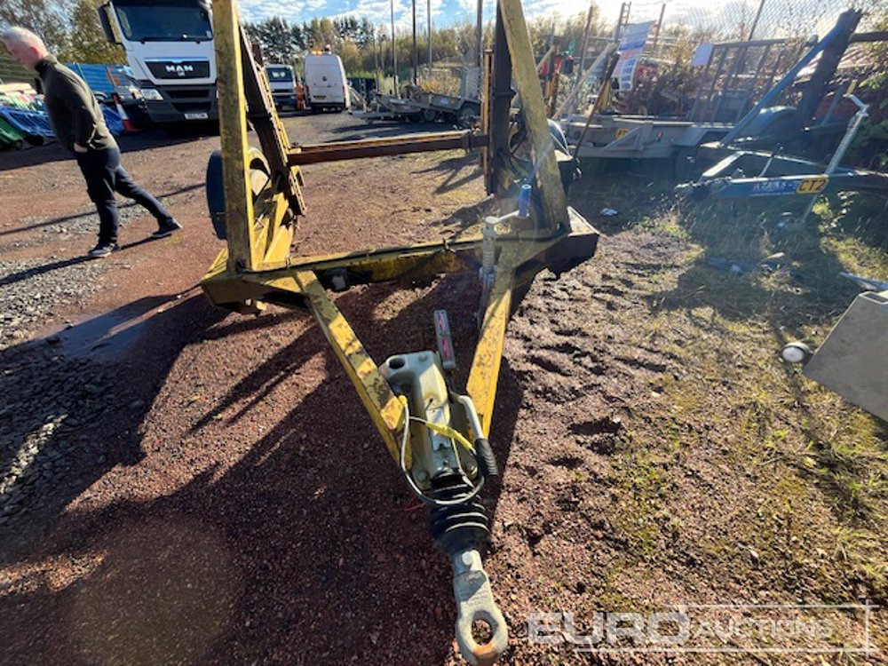 Single axle Cable Drum Trailer - Rimorchio trasporto macchine operatrici: foto 2 Single axle Cable Drum Trailer - Rimorchio trasporto macchine operatrici: foto 2