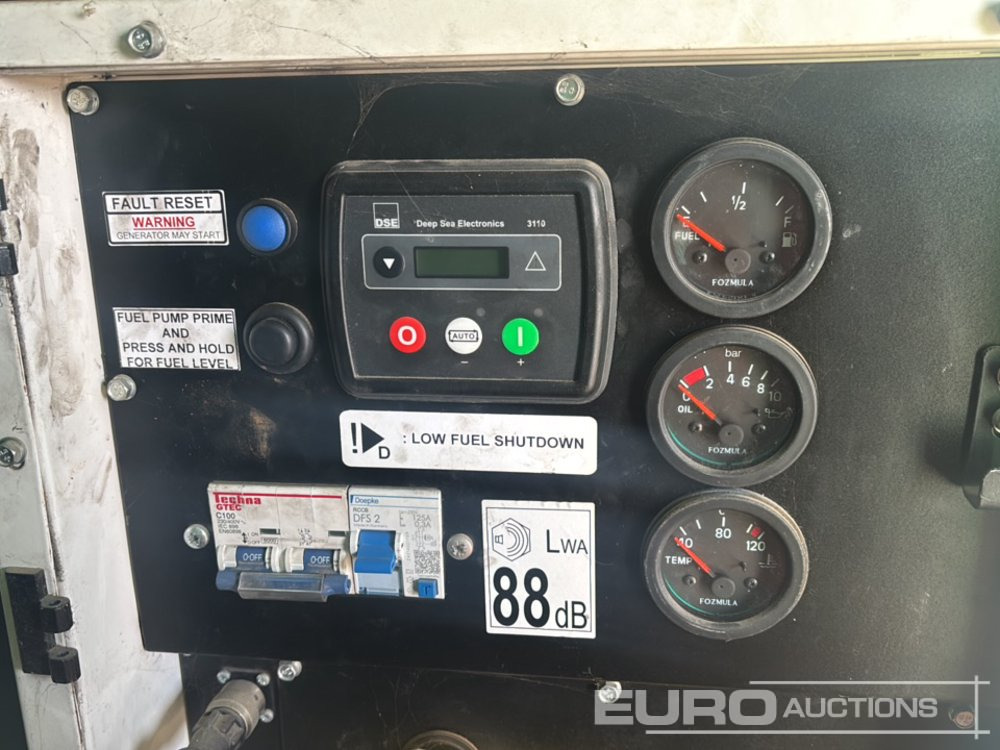 Gruppo elettrogeno Solar Pod Stephill SSDK25AJC 24kVA Generator, Kubota Engine: foto 47