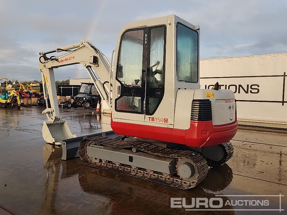 Takeuchi TB150C - Miniescavatore: foto 3 Takeuchi TB150C - Miniescavatore: foto 3