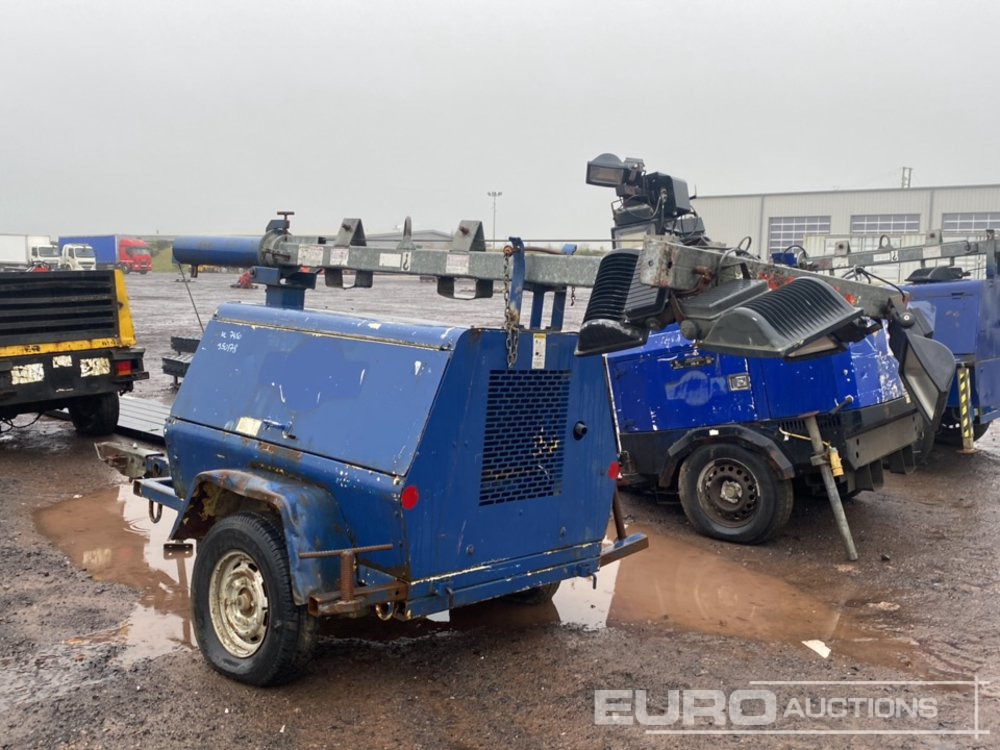 Terex Amida Single Axle LED Lighting Tower, Kubota Engine - Torre faro: foto 3 Terex Amida Single Axle LED Lighting Tower, Kubota Engine - Torre faro: foto 3