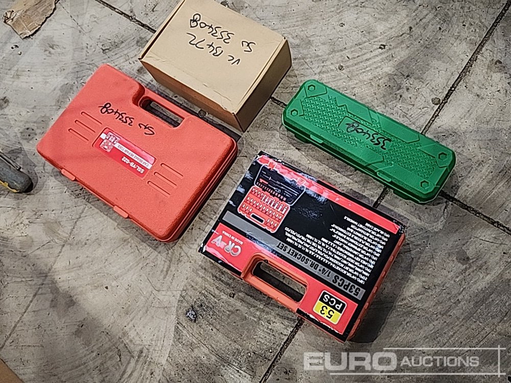 Unused 10Pc Impact Sockets, 53Pc 1/4" Socket Set, Brake Repair Set, 1/2" 18 Volt Impact Gun (Body Only) (4 of) - Attrezzature per officina: foto 3 Unused 10Pc Impact Sockets, 53Pc 1/4" Socket Set, Brake Repair Set, 1/2" 18 Volt Impact Gun (Body Only) (4 of) - Attrezzature per officina: foto 3