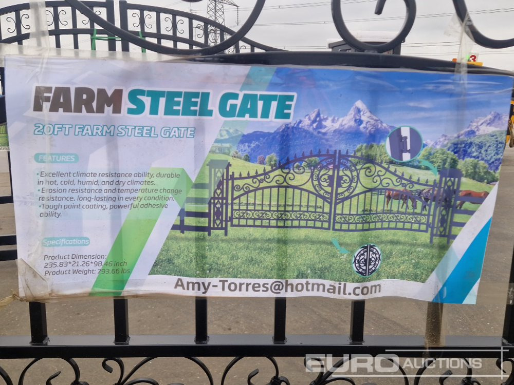 Attrezzatura da costruzione Unused 20' Farm Steel Gate: foto 11