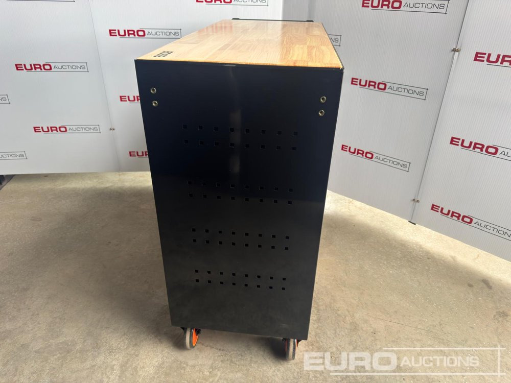 Unused 2025 Boss Wheeled Tool Trolley, 523pcs Tool Kit, Worktop (Black) - Attrezzatura da costruzione: foto 4 Unused 2025 Boss Wheeled Tool Trolley, 523pcs Tool Kit, Worktop (Black) - Attrezzatura da costruzione: foto 4