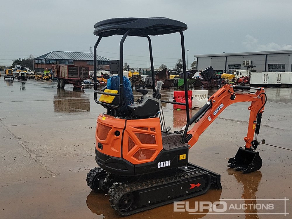 Unused 2025 Captok CK18F - Miniescavatore: foto 5 Unused 2025 Captok CK18F - Miniescavatore: foto 5