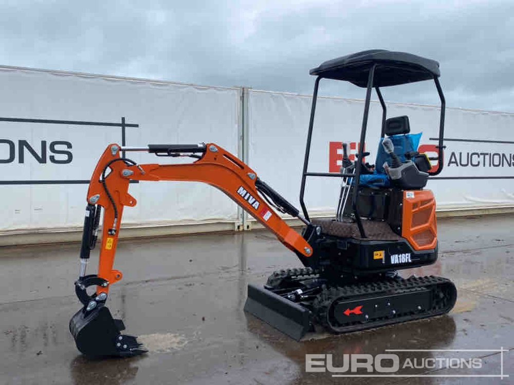 Unused 2025 Miva VA18FL - Miniescavatore: foto 1 Unused 2025 Miva VA18FL - Miniescavatore: foto 1