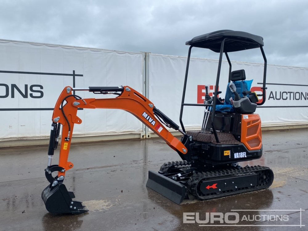 Unused 2025 Miva VA18FL - Miniescavatore: foto 1 Unused 2025 Miva VA18FL - Miniescavatore: foto 1