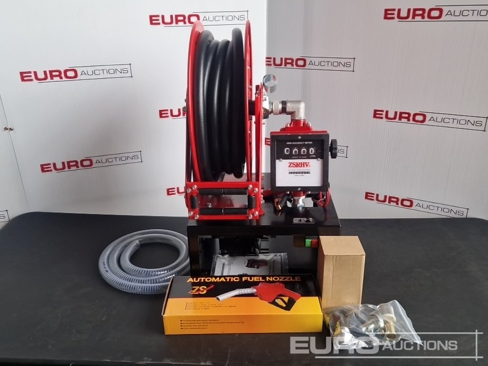 Unused Boss 24v Pump, Retractable Hose Reel, 10m Hose, Flow Meter - Attrezzatura da costruzione: foto 1 Unused Boss 24v Pump, Retractable Hose Reel, 10m Hose, Flow Meter - Attrezzatura da costruzione: foto 1