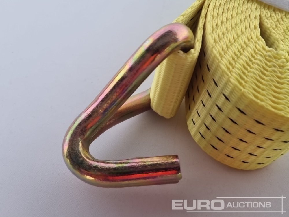 Attrezzatura da costruzione Unused Boss 4M x 50mm 5 Ton Ratchet Straps with Sling (4 of): foto 23