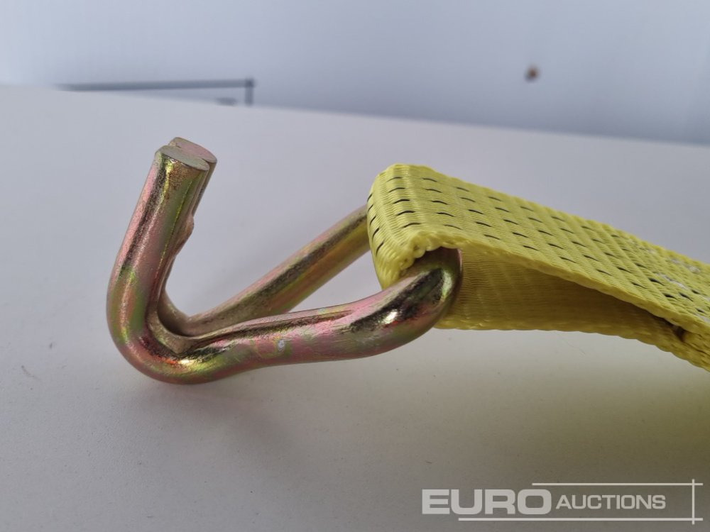 Attrezzatura da costruzione Unused Boss 4M x 50mm 5 Ton Ratchet Straps with Sling (4 of): foto 19