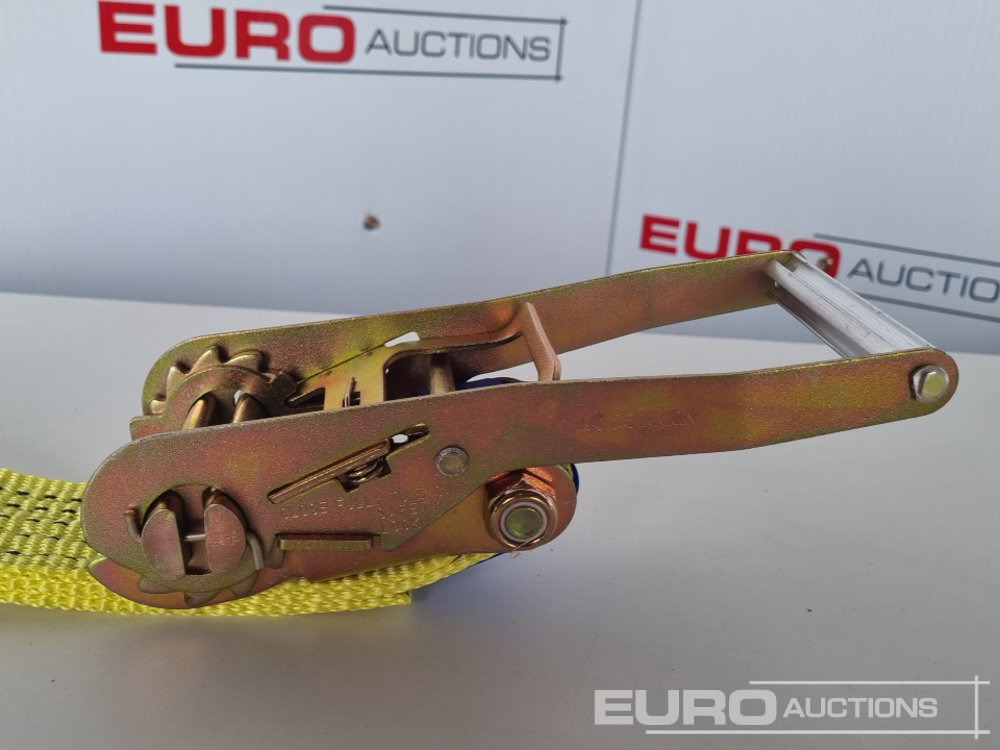 Attrezzatura da costruzione Unused Boss 4M x 50mm 5 Ton Ratchet Straps with Sling (4 of): foto 14
