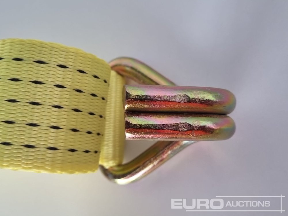 Attrezzatura da costruzione Unused Boss 4M x 50mm 5 Ton Ratchet Straps with Sling (4 of): foto 24